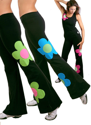 Margarita Activewear 1005 Mesh Flower Pant